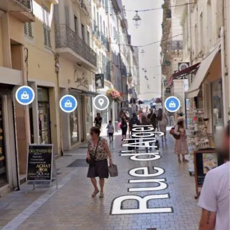 公寓 T3 Duplex Luxe Design Hyper Centre Port Clim Wifi *